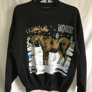 VTG Moose NWF Sweater 🦌🌲